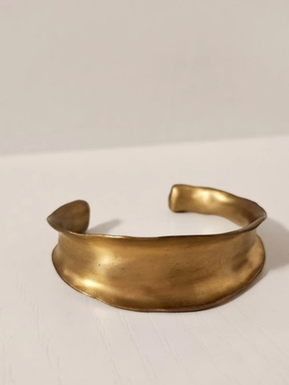 Gold-Tone Cuff Bracelet 6 1/4"